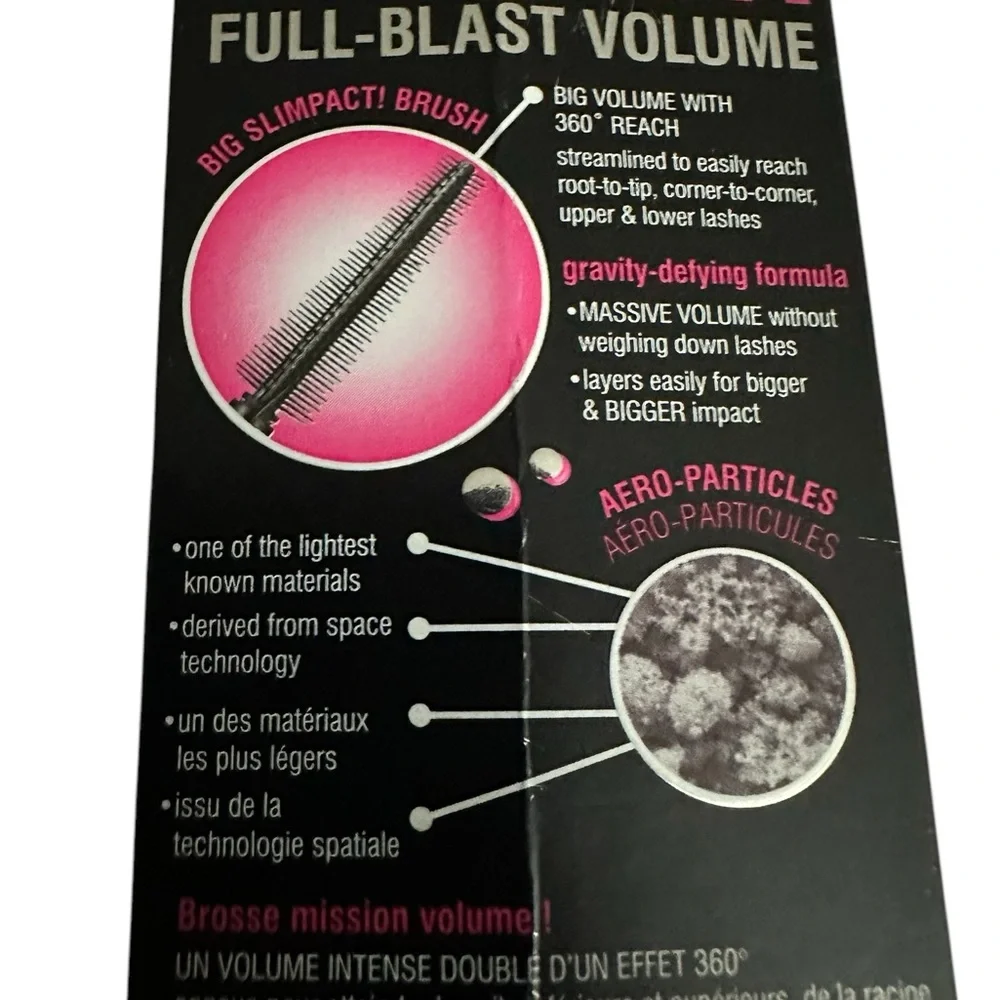 Benefit BADgal Bang 36-Hour Full-Blast Volumizing Mascara - Black. NIB